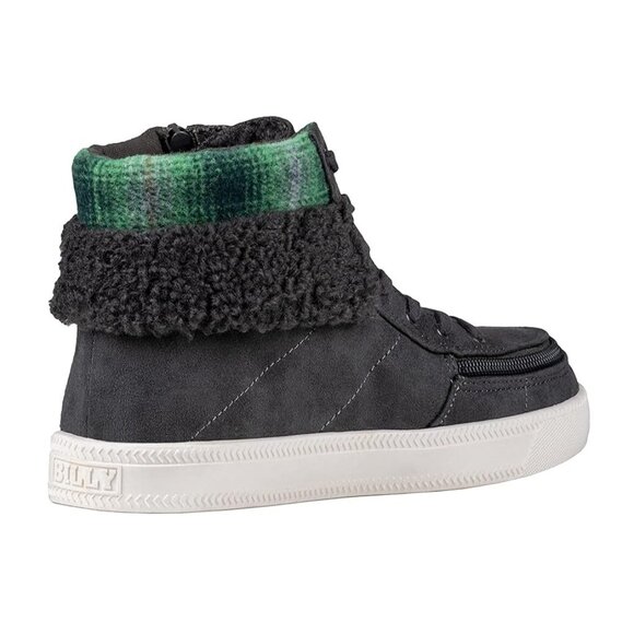 NEW Billy Footwear Womens Cuff Sneaker Adaptive Boot Charcoal Size 9 M KF193 - Picture 4 of 6